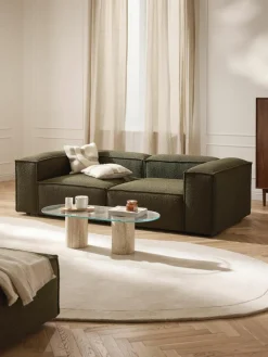 Modulaire bank Lennon (3-zits) uit bouclé^Westwing Collection Online