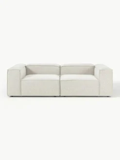 Modulaire bank Lennon (3-zits) uit bouclé^Westwing Collection Fashion