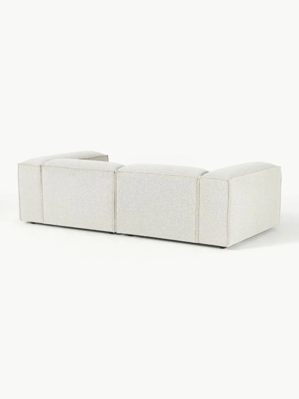 Modulaire bank Lennon (3-zits) uit bouclé^Westwing Collection Fashion