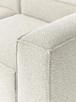 Modulaire bank Lennon (4-zits) uit bouclé^Westwing Collection Outlet
