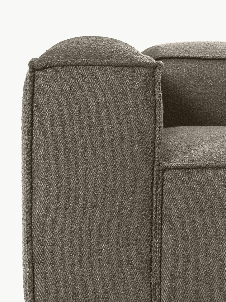 Modulaire bank Lennon (3-zits) uit bouclé^Westwing Collection Outlet
