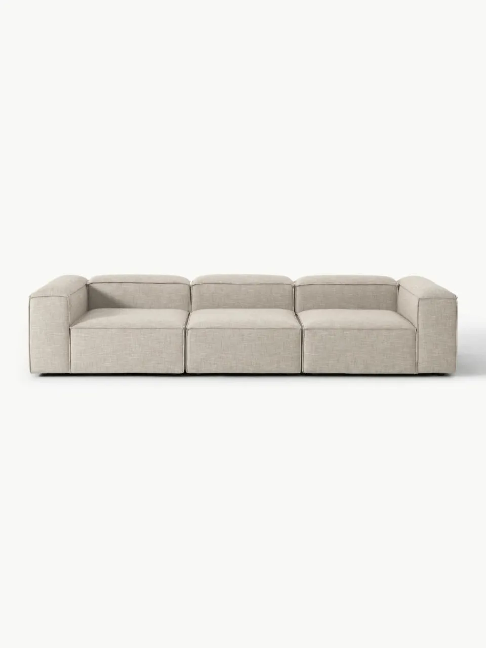 Modulaire bank Lennon (4-zits) van linnenmix^Westwing Collection Hot