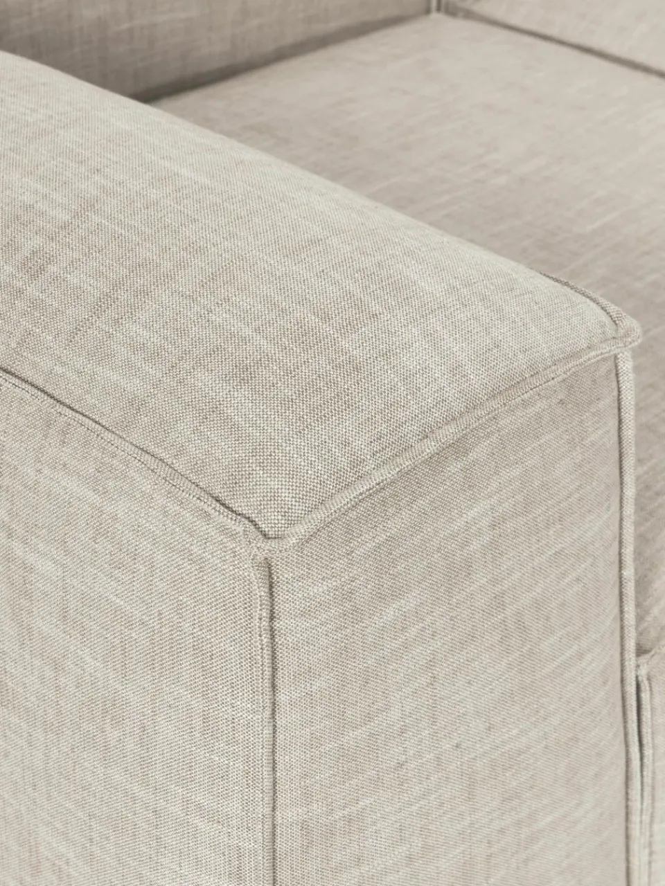 Modulaire bank Lennon (4-zits) van linnenmix^Westwing Collection Hot