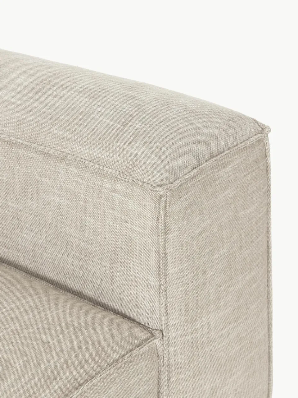 Modulaire bank Lennon (4-zits) van linnenmix^Westwing Collection Hot