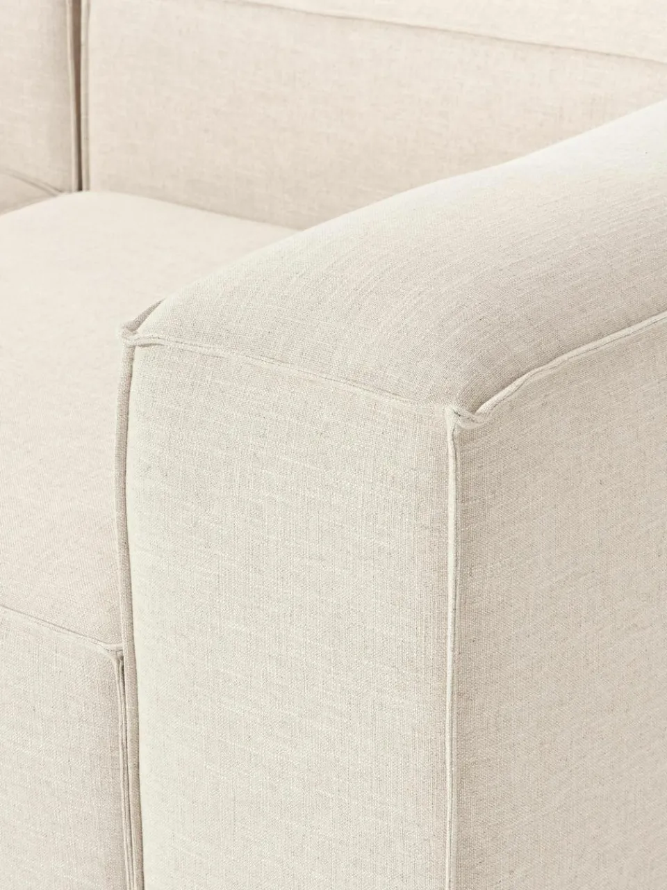 Modulaire bank Lennon (4-zits) van linnenmix^Westwing Collection Hot