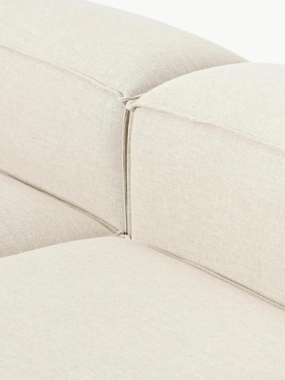 Modulaire bank Lennon (4-zits) van linnenmix^Westwing Collection Hot