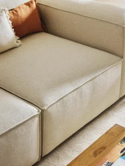 Modulaire bank Lennon (3-zits) van linnenmix^Westwing Collection Fashion
