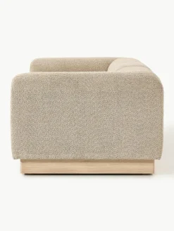 Modulaire bank Natalie (3-zits) van teddy-bouclé^Westwing Collection Outlet
