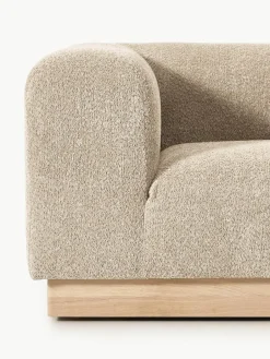 Modulaire bank Natalie (3-zits) van teddy-bouclé^Westwing Collection Outlet