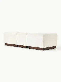 Modulaire bank Natalie (3-zits) van teddy-bouclé^Westwing Collection Hot