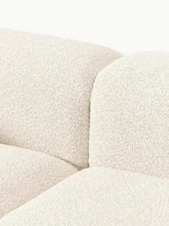 Modulaire bank Natalie (3-zits) van teddy-bouclé^Westwing Collection Hot