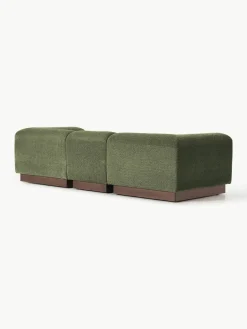 Modulaire bank Natalie (3-zits) van teddy-bouclé^Westwing Collection Hot