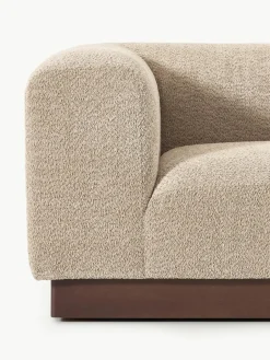 Modulaire bank Natalie (3-zits) van teddy-bouclé^Westwing Collection Fashion