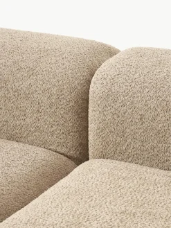 Modulaire bank Natalie (3-zits) van teddy-bouclé^Westwing Collection Fashion