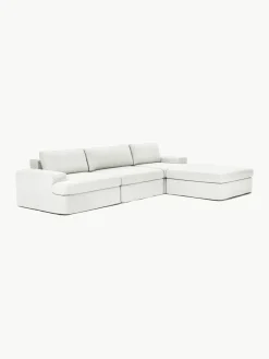 Modulaire bank Russell (4-zits) met poef (links/rechts)^Westwing Collection Outlet
