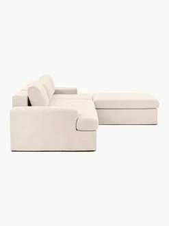 Modulaire bank Russell (4-zits) met poef, met afneembaar hoezen^Westwing Collection Sale