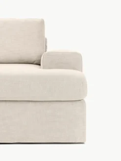 Modulaire bank Russell (4-zits) met poef, met afneembaar hoezen^Westwing Collection Sale