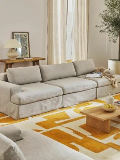 Modulaire bank Russell (4-zits) met afneembare hoezen^Westwing Collection Clearance