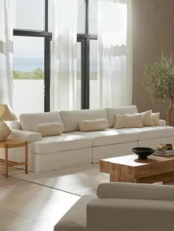 Modulaire bank Russell (4-zits) met afneembare hoezen^Westwing Collection Fashion