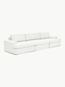 Modulaire bank Russell (4-zits) met afneembare hoezen^Westwing Collection Fashion