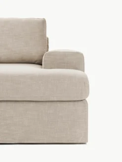 Modulaire bank Russell (4-zits) met poef, met afneembaar hoezen^Westwing Collection Discount