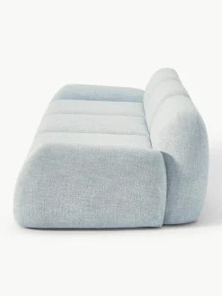 Modulaire bank Wolke (4-zits) van bouclé^Westwing Collection New