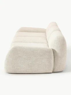 Modulaire bank Wolke (4-zits) van bouclé^Westwing Collection Hot