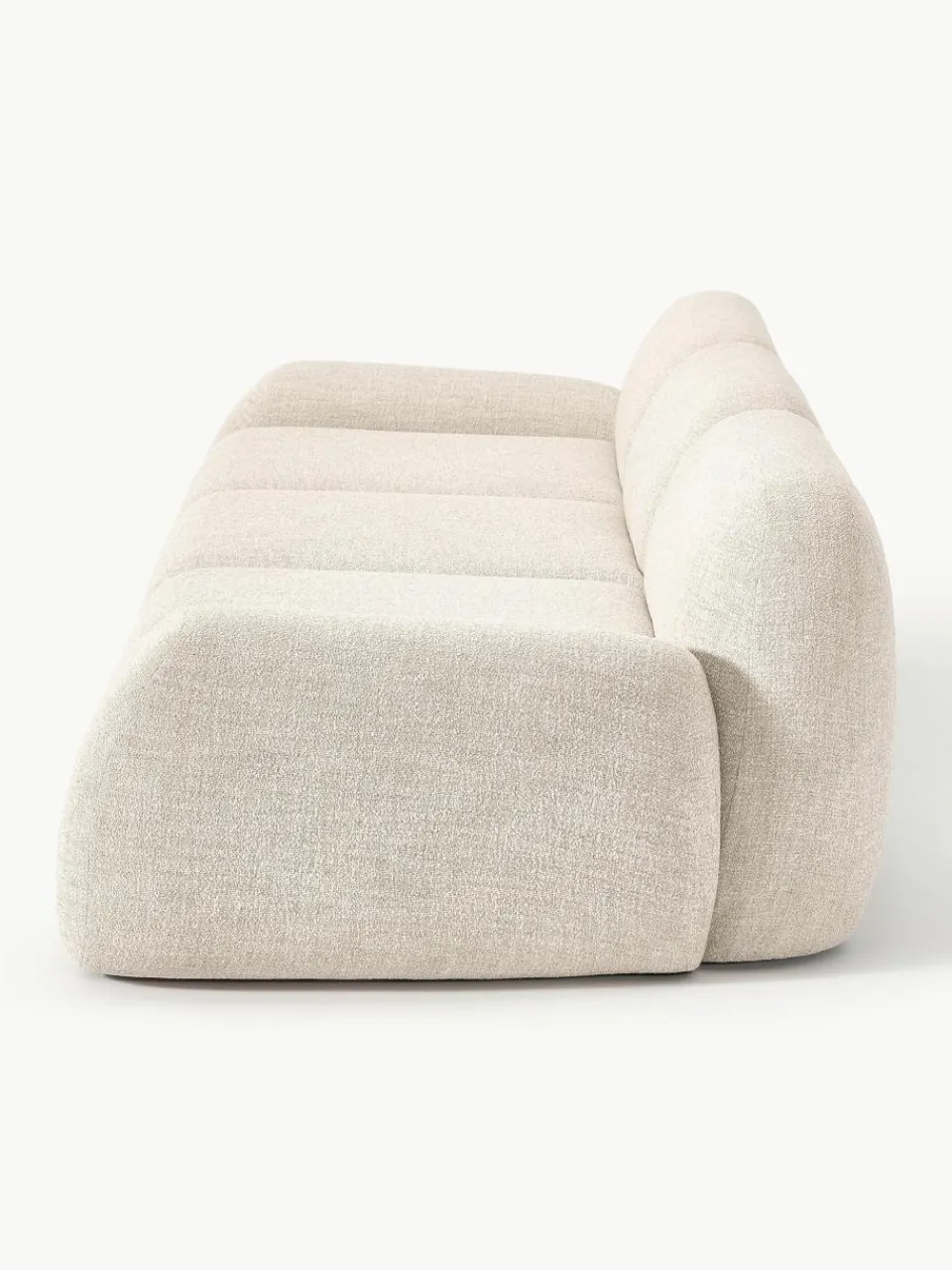Modulaire bank Wolke (4-zits) van bouclé^Westwing Collection Hot