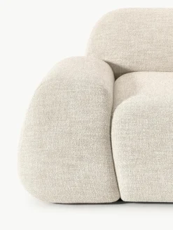 Modulaire bank Wolke (4-zits) van bouclé^Westwing Collection Hot