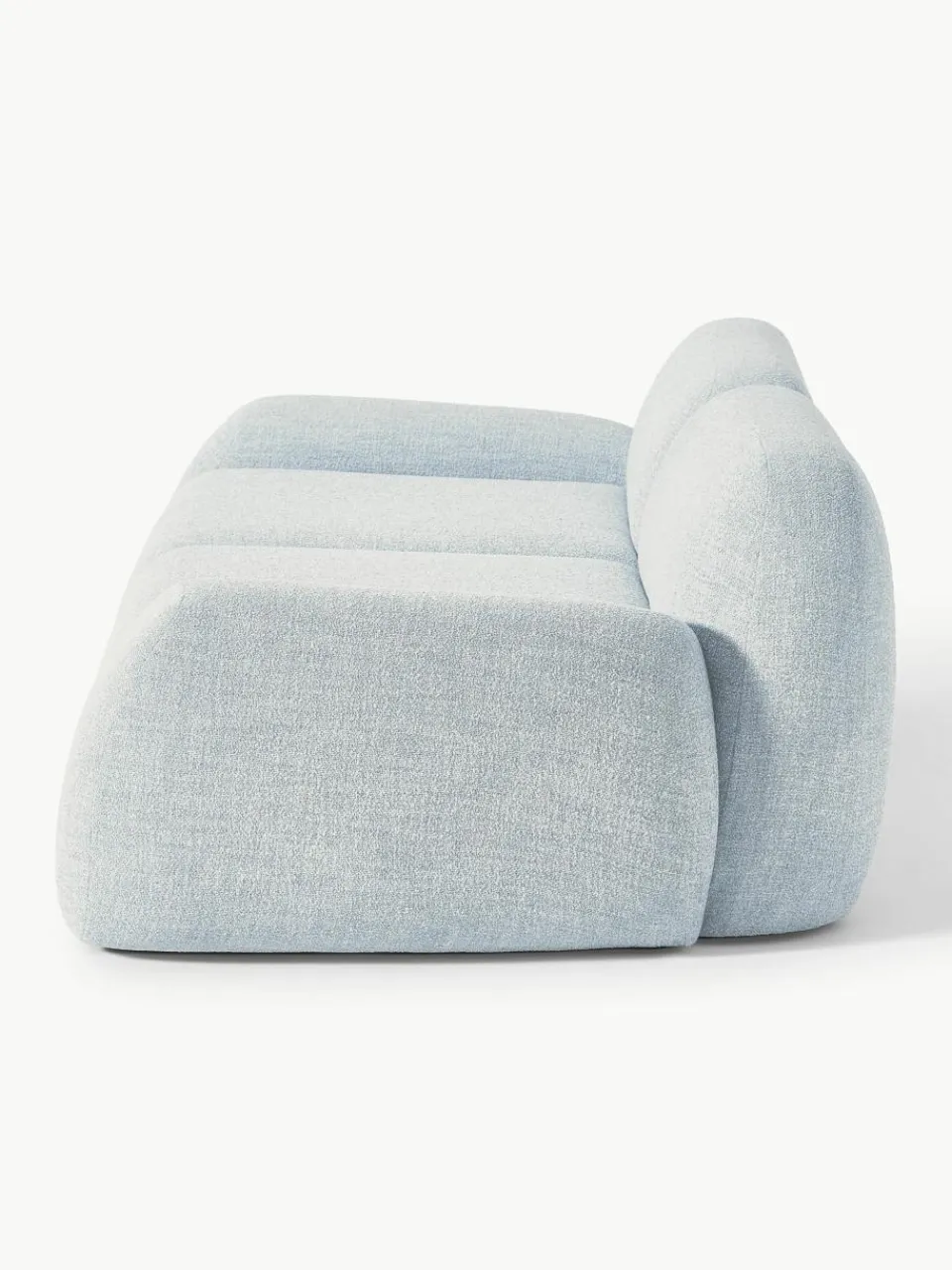 Modulaire bank Wolke (3-zits) van bouclé^Westwing Collection Fashion