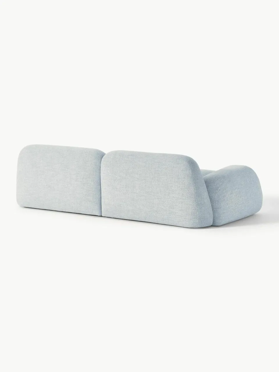Modulaire bank Wolke (3-zits) van bouclé^Westwing Collection Fashion