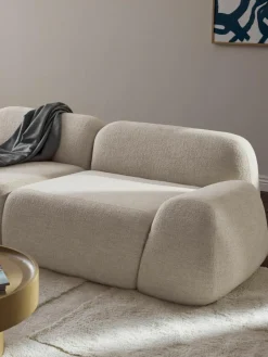 Modulaire bank Wolke (3-zits) van bouclé^Westwing Collection Sale