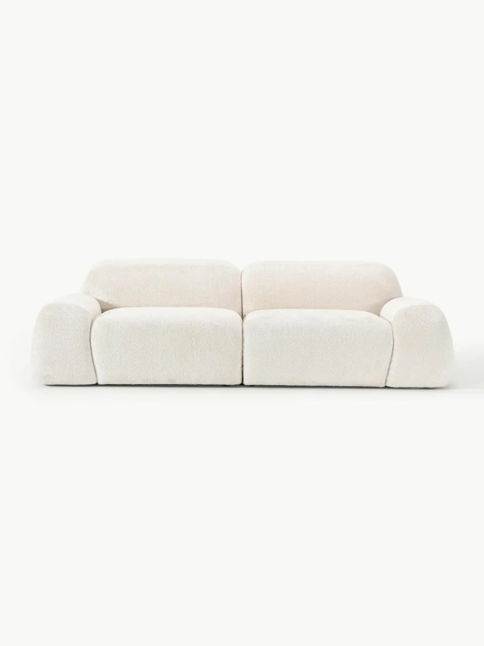 Modulaire bank Wolke (3-zits) van teddy-bouclé^Westwing Collection Outlet