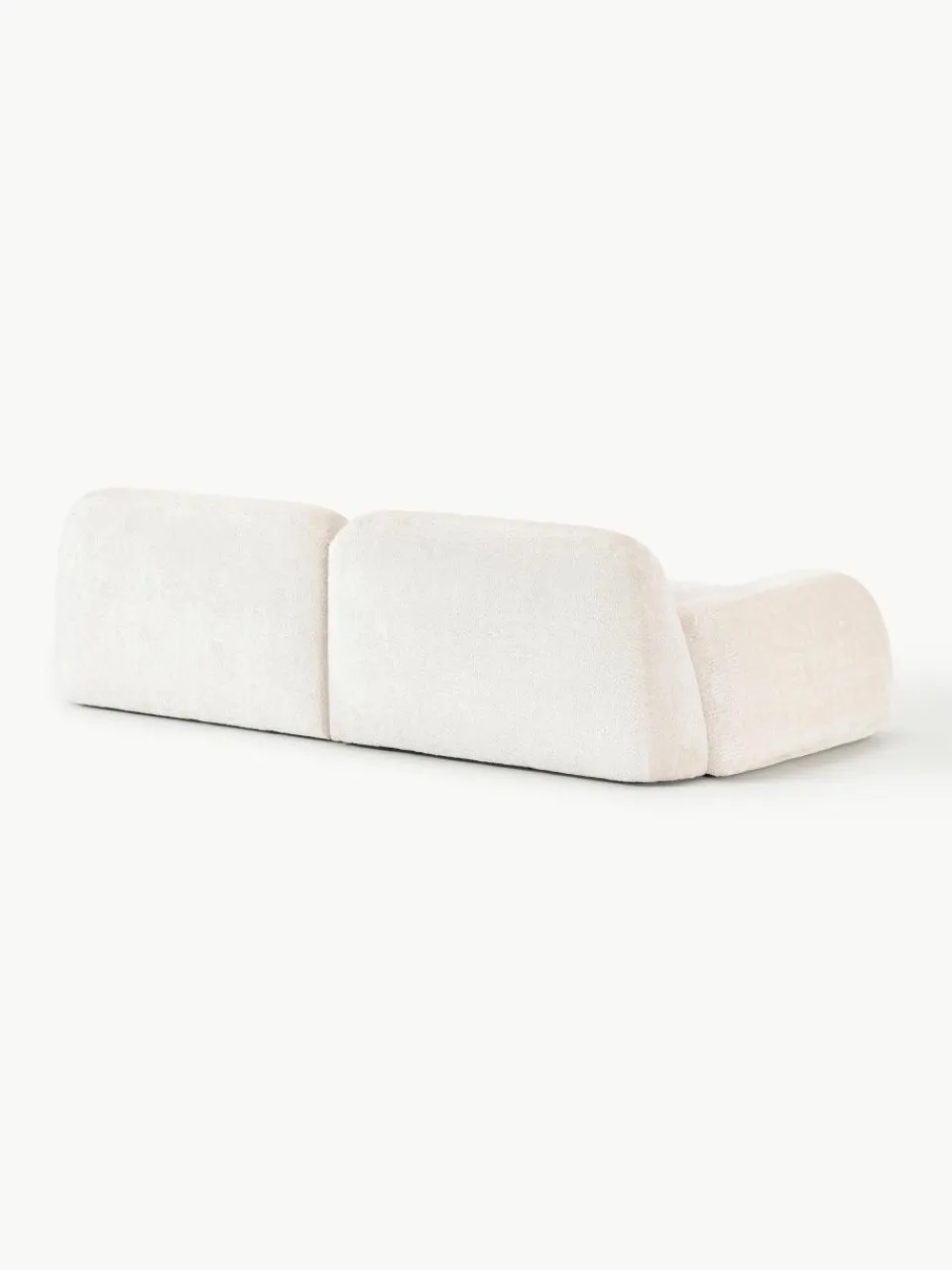 Modulaire bank Wolke (3-zits) van teddy-bouclé^Westwing Collection Outlet