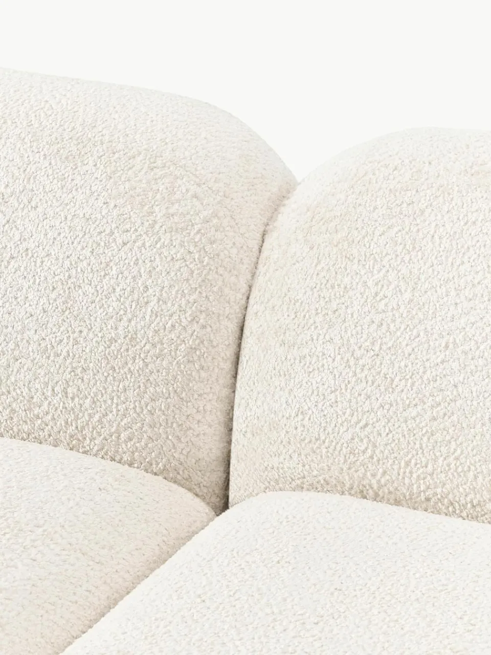 Modulaire bank Wolke (3-zits) van teddy-bouclé^Westwing Collection Outlet