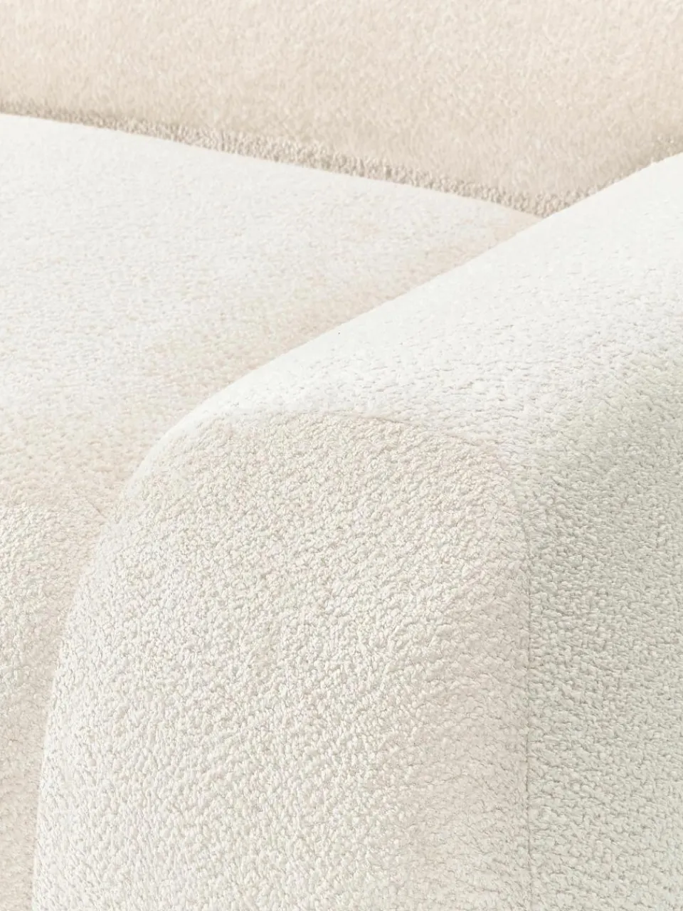 Modulaire bank Wolke (3-zits) van teddy-bouclé^Westwing Collection Outlet