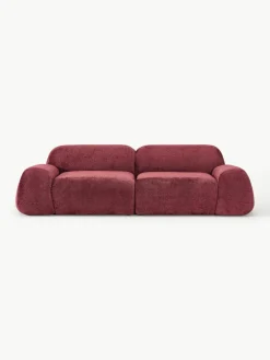 Modulaire bank Wolke (3-zits) van teddy-bouclé^Westwing Collection Discount
