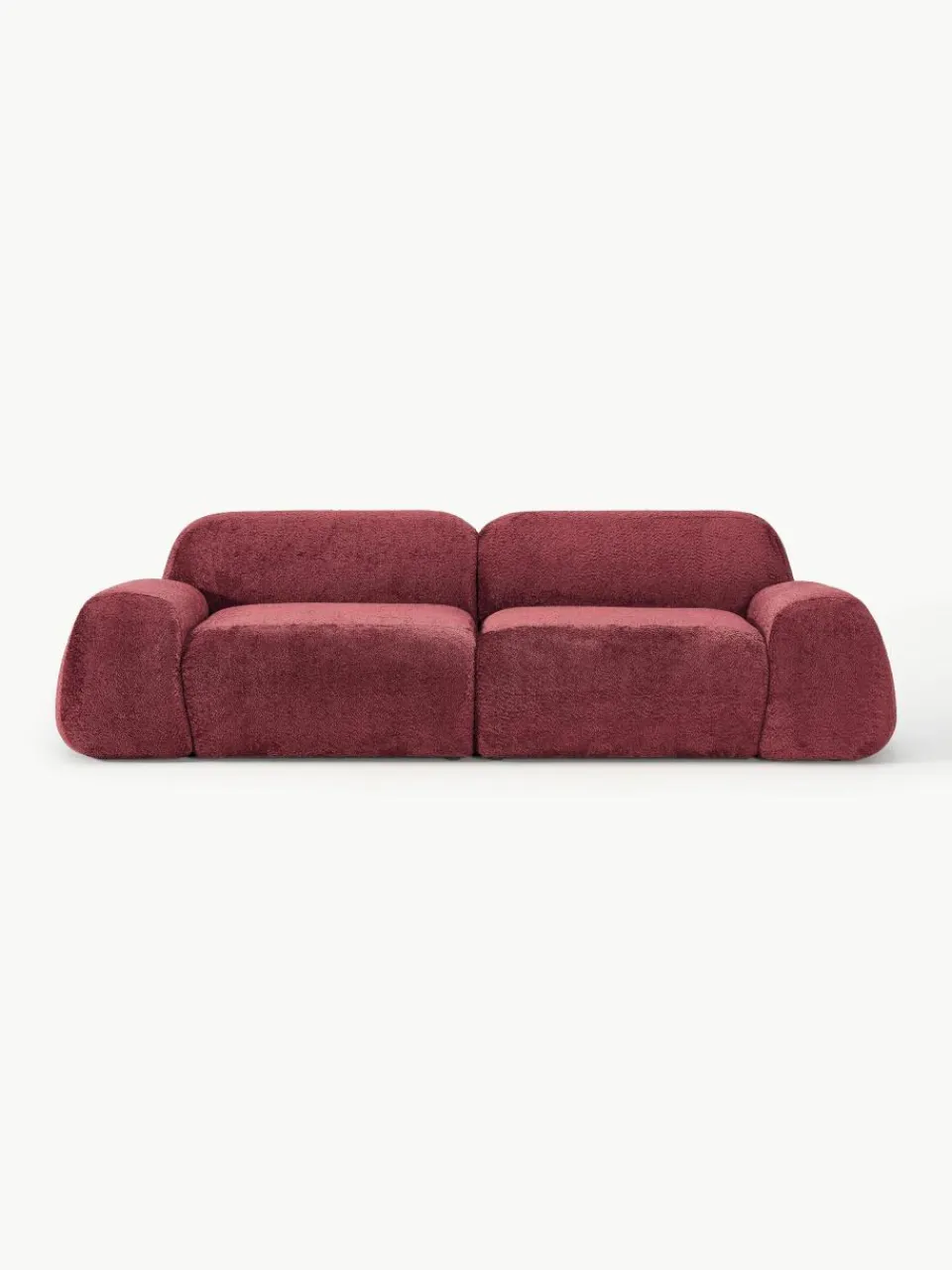 Modulaire bank Wolke (3-zits) van teddy-bouclé^Westwing Collection Discount