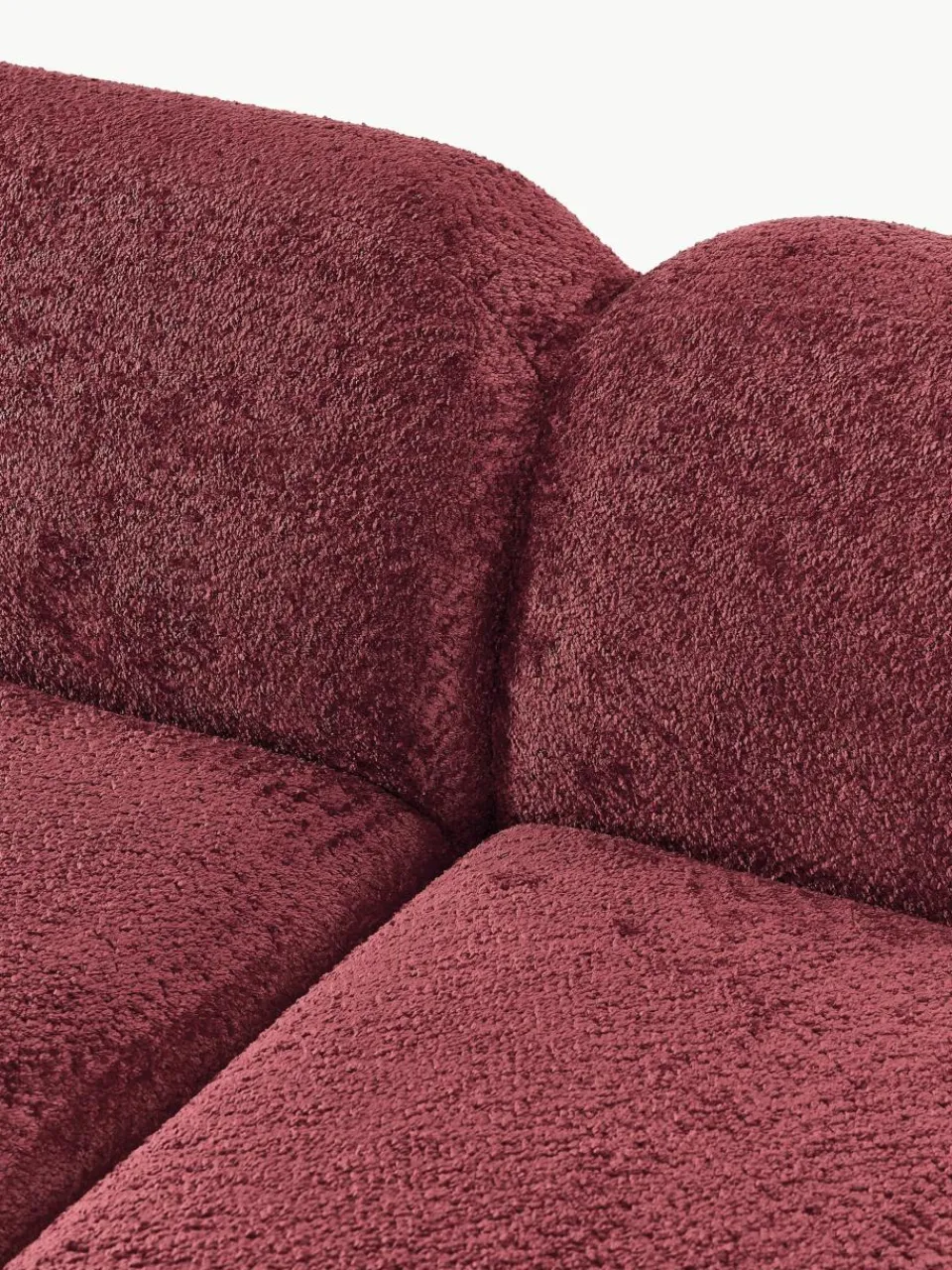 Modulaire bank Wolke (3-zits) van teddy-bouclé^Westwing Collection Discount