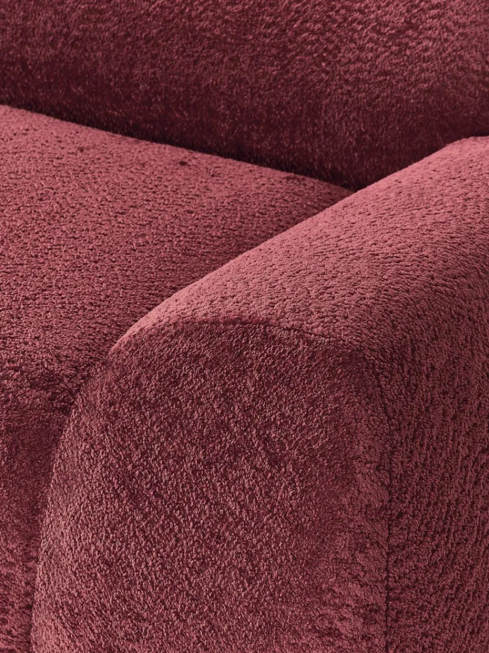 Modulaire bank Wolke (3-zits) van teddy-bouclé^Westwing Collection Discount