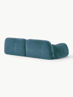 Modulaire bank Wolke (3-zits) van teddy bouclé^Westwing Collection Hot