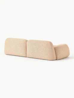 Modulaire bank Wolke (3-zits) van bouclé^Westwing Collection New