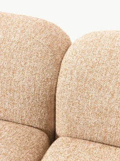 Modulaire bank Wolke (3-zits) van bouclé^Westwing Collection New
