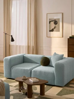 Modulaire bouclé bank Lena (3-zits)^Westwing Collection Clearance