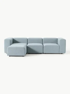 Modulaire bouclé bank Lena (4-zits) met kruk^Westwing Collection Online