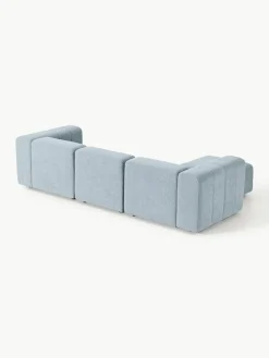 Modulaire bouclé bank Lena (4-zits) met kruk^Westwing Collection Online