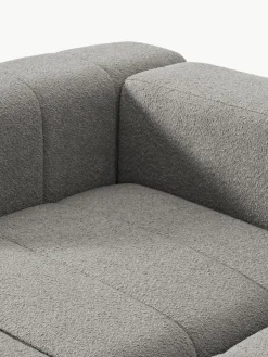 Modulaire bouclé bank Lena (4-zits) met kruk^Westwing Collection Outlet