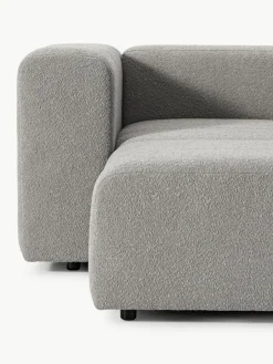 Modulaire bouclé bank Lena (4-zits) met kruk^Westwing Collection Outlet