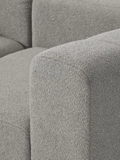 Modulaire bouclé bank Lena (4-zits) met kruk^Westwing Collection Outlet