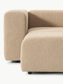 Modulaire bouclé bank Lena (4-zits)^Westwing Collection New